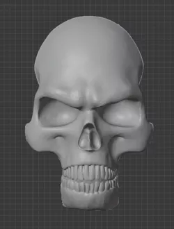 DMC - Devil May Cry skull on Dante's back