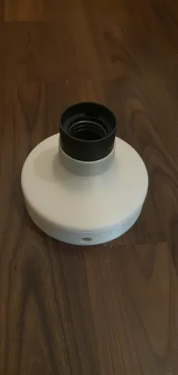E27 bulb sleeve plinth E24