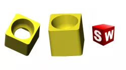 Egg cup cube