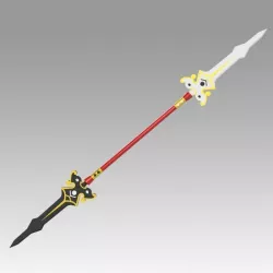 Elsword Ara Haan Spear Cosplay Weapon Prop