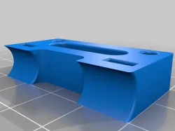 	 Ender 3 Direct Drive Printer Mods Extruder Harness Bracket Mods