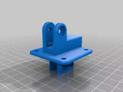Ender 3 Extruder Frame Mounted Filament Roller Bearing and Runout Sensor