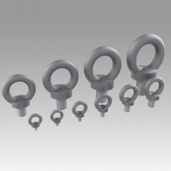 3D model Screw Eye hook VR / AR / low-poly