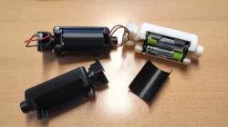 F123 spindle and battery holder shells