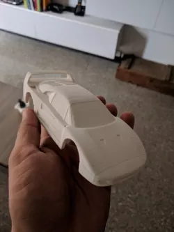 FERRARI F40 1:28 SCALE MODEL OPENZ COMPATIBLE (CHASSIS V4A)