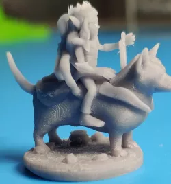 Feywild EAT Fairy on a Corgi Miniature (female)