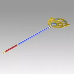 Final Fantasy X FF10 Yuna Staff Cosplay Weapon Prop
