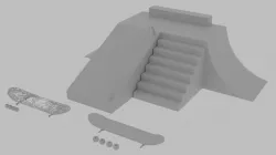 Fingerboards and Skatepark