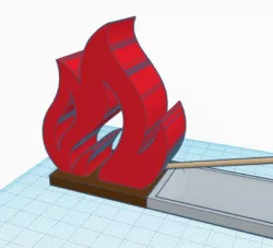 Fire Incense Holder Insert