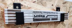 Folding ruler holder with 3mm hole / Meterstab (Zollstock) Halter mit 3mm Loch 