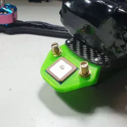 FR7 Double SMA + BN220 GPS holder (TPU)