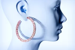 Futuristic Voronoi earrings for 3d printing