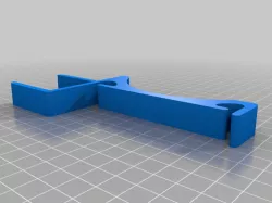 Garbage bag holder - Ikea table horizontal slots