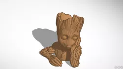 groot flower pot