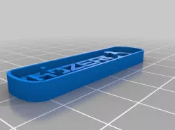  HDZero key fob zipper pull 