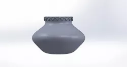 Heart Vase Blob