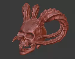 hell skull
