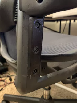 Herman Miller Aeron Arm Rest Support