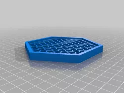 Hexagon coasters