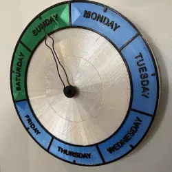 Housing for A 7-Day Clock