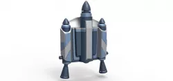 Jango Fett Jetpack from Star Wars Attack of the Clones 2002