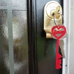 Key To My Heart - Key Ring