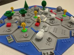 Lego-style Settlers of Catan