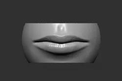 Lips - 3D Model