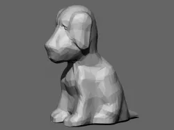 Low Poly Dog