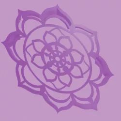 Mandala shelf