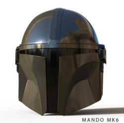 Mandalorian helmet Accurate STL file for 3d