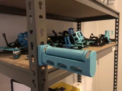 Metal Keyhole Shelf Mount for Filler Filament Holder