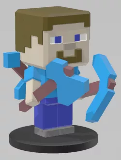 Minecraft Steve Miniature