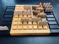 Mini-Quoridor Game
