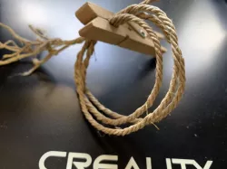 Modèle réduit de métier à corder/roping loom model