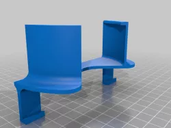 Mount for 1st Gen echo, vent mount