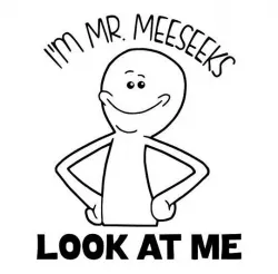 Mr. Meeseeks Wall Art
