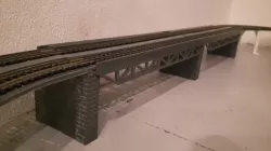 n-scale lower bridge