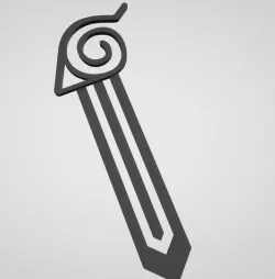 Naruto Leaf Village BookMark (Konohagakure)