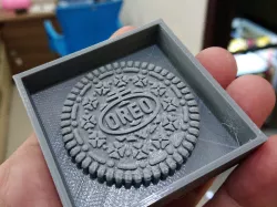 Oreo Cookies - 3D Printed Master Silicone Molding