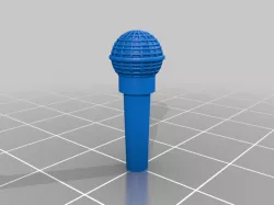 Ork-scale mini amp and microphone