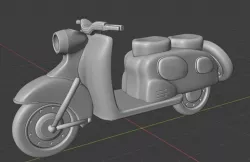 Puch 150 SR Scooter H0 Scale