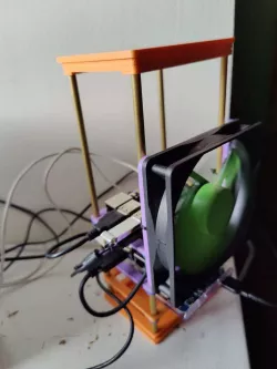 Raspberry pi cluster/server rack