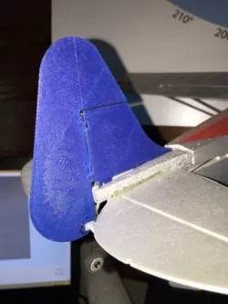 RC Plane Rudder