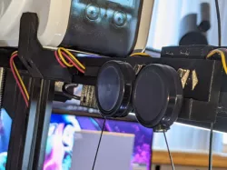 Retractable Reel 3D Printer Cable Holder