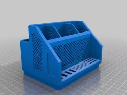 Rugged Desktop Organizer with Notepad