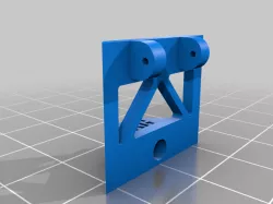 SCX24 ECX Barrage Cage Hinge Mount