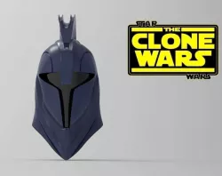 Senate Guard Clone Wars helmet STL file for 3d print