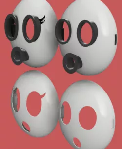 ShyGuy, ShyGal, Sniffit, Sniffette Masks
