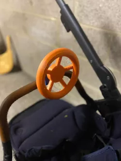 Steering wheel for stroller